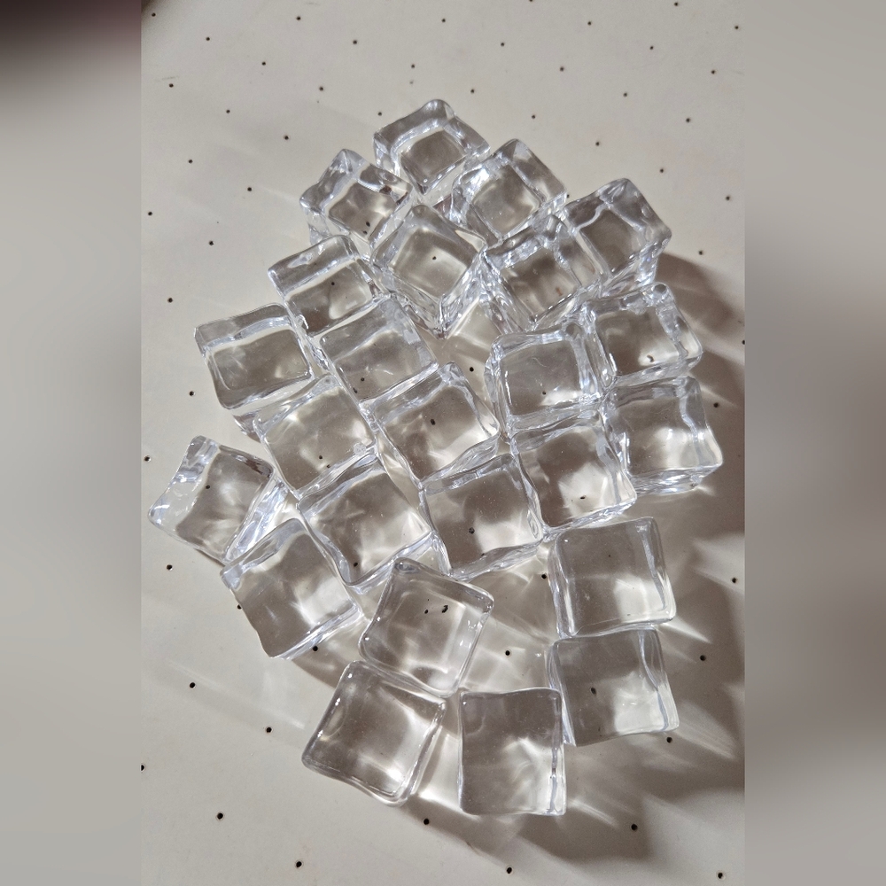 Faux Fake Ice Cubes